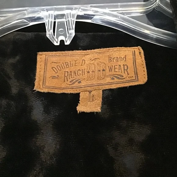 Double D Ranch Black Velvet Long Sleeve Dress - Picture 6 of 14